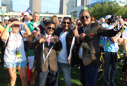 Pan Am Masters Games 2024 athletes Welcoming Ceremony in Cleveland