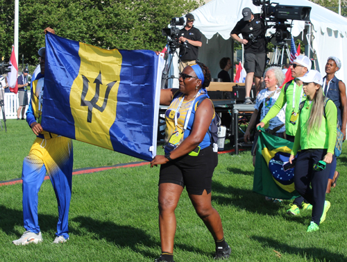 Pan Am Masters Games 2024 athletes Welcoming Ceremony in Cleveland