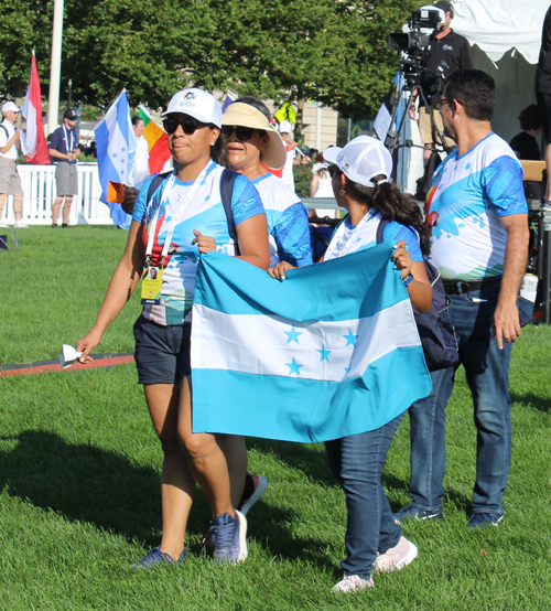 Pan Am Masters Games 2024 athletes Welcoming Ceremony in Cleveland