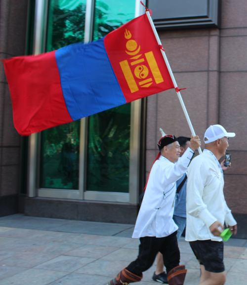 Mongolian athletes at 2024 Pan Am Masters games in Cleveland