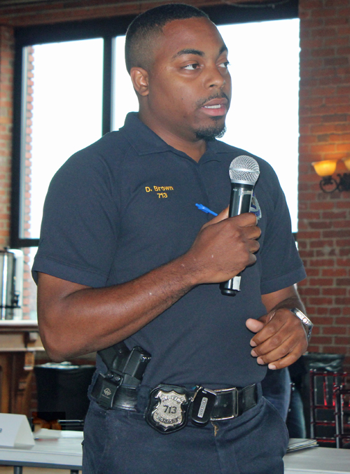 Cleveland Police Officer Brown