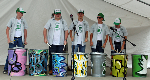 St Edward High School Trash Talkers at World on Stage