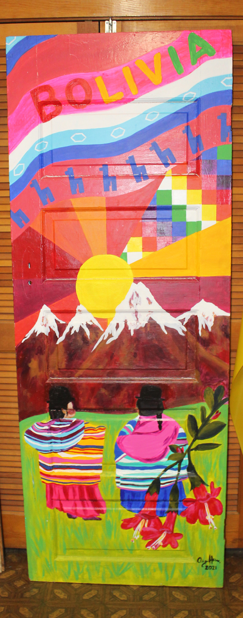 Bolivia - Doors to My Barrio project at Julia De Burgos Cultural Arts Center