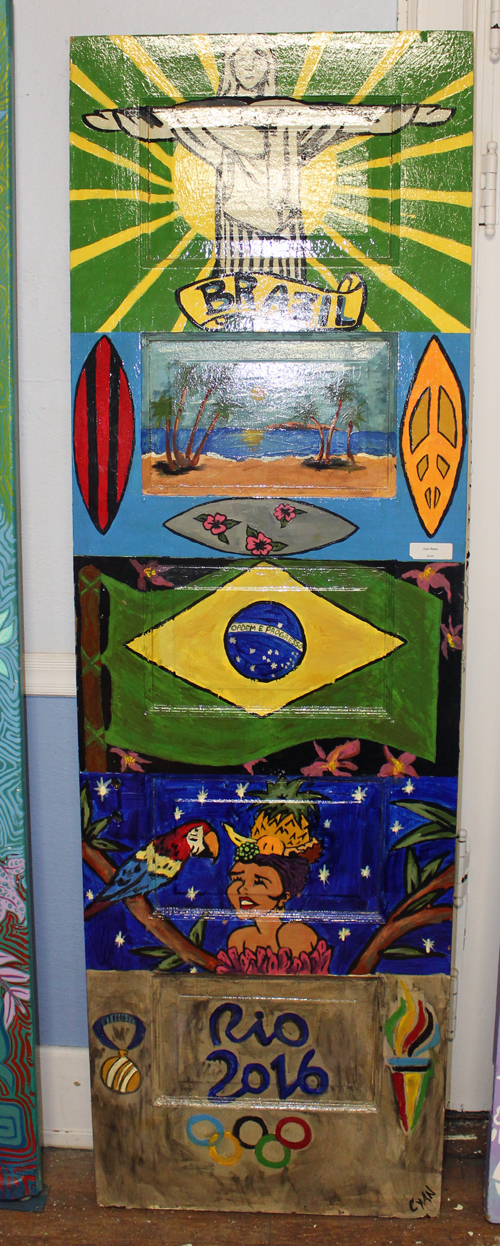 Brazil - Doors to My Barrio project at Julia De Burgos Cultural Arts Center