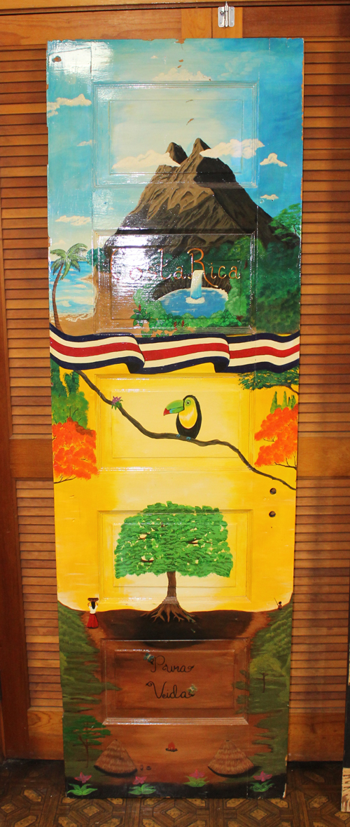 Costa Rica - Doors to My Barrio project at Julia De Burgos Cultural Arts Center