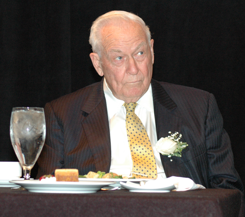 Dick Pogue at the Hall of Fame event