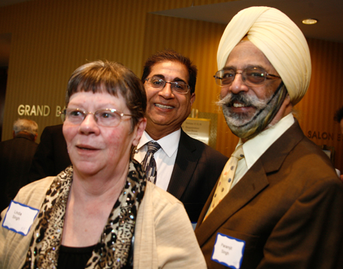 Linda and Paramjit Singh