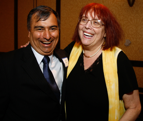 Sanjiv Kapur and Debbie Hanson