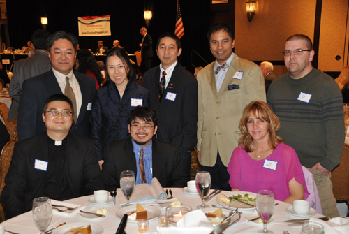 Father John Lee with OCAGC leaders