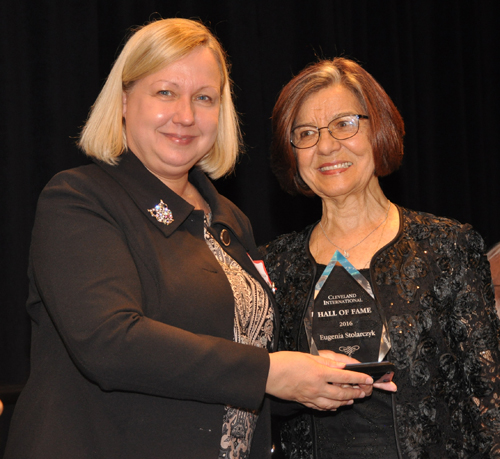 Polish Consul General Urszula Gacek and Eugenia Stolarczyk