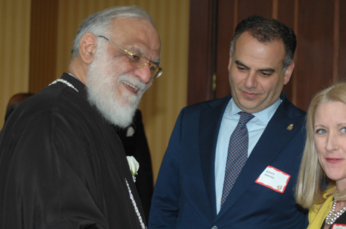 Fr. Mikhail Edward Mikhail and son Bishoy