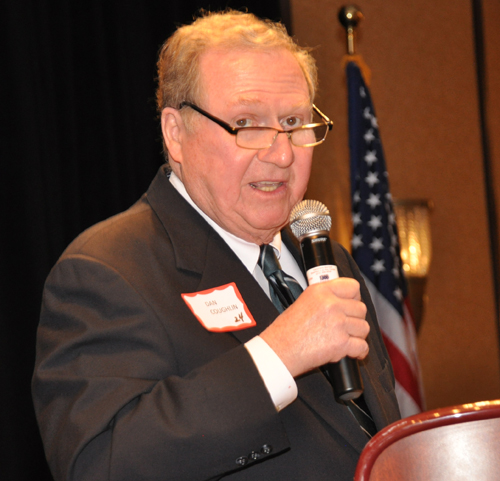 Dan Coughlin inducting Jack Kahl