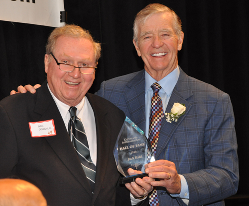 Dan Coughlin inducting Jack Kahl