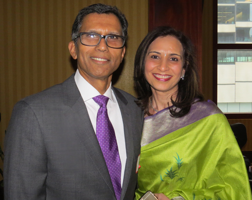 Dr. Mohan Bafna  son Suresh and wife