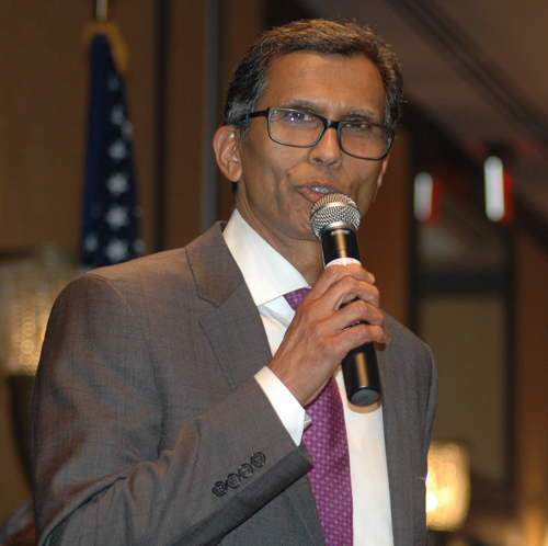 Suresh Bafna inducts his father Dr. Mohan Bafna