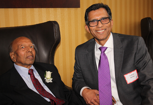 Dr. Mohan Bafna and his son Suresh Bafna