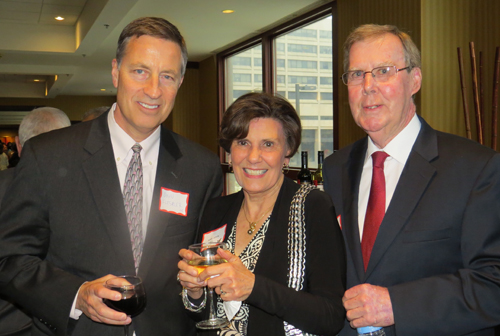 David Flesher with Mary Carol and John Lewis