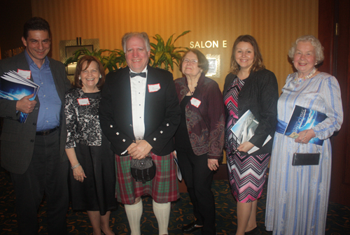 Lex Machaskee, Sheila and Bob Crawford, Anda Cook, Teevi Champa and Erika Puussaar