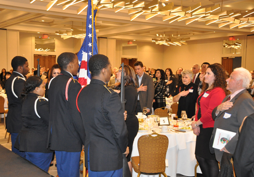 Horizon Science Academy JROTC Color Guard