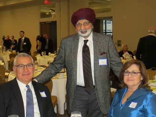 Richard and Lorraine Buoncore with Ratanjit Sondhe