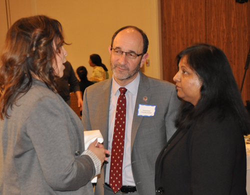 Tony Brancatelli and Radhika Reddy