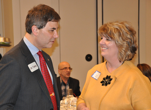 Jim Trakas and Mary Bejjani