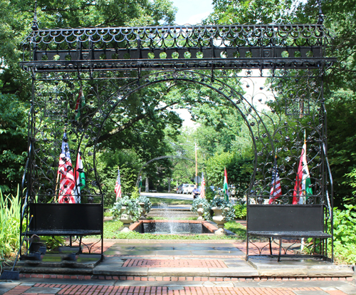 Gate in the Hungarian Cultural Garden