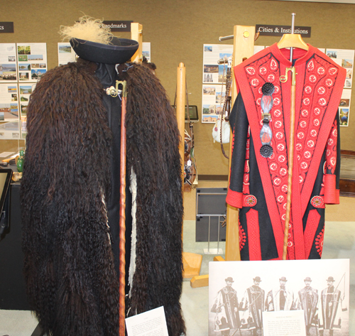 Tradional Hungarian costumes at Cleveland museum