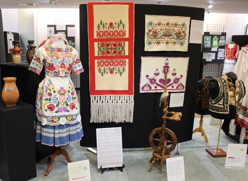 Tradional Hungarian costumes at Cleveland museum