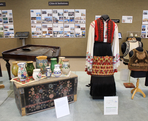 Tradional Hungarian costumes at Cleveland museum