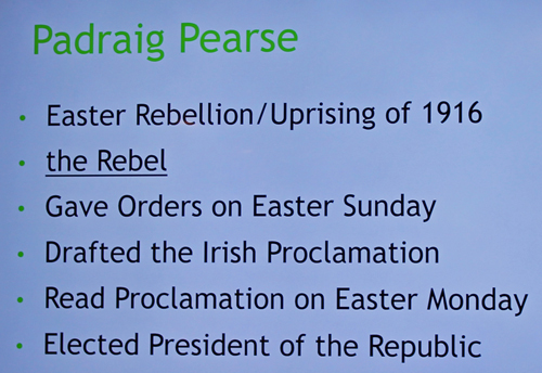 Padraig Pearse Easter uprising