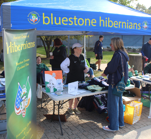 Bluestone Hibernians booth