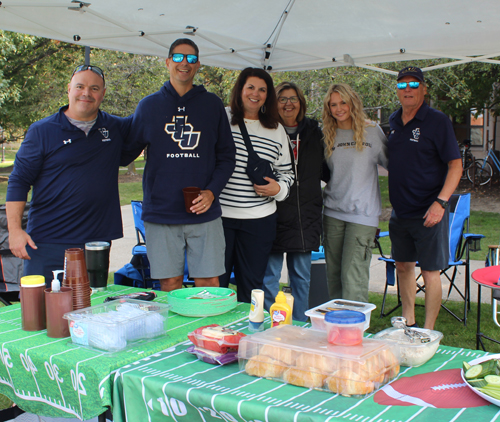 Tailgate at JCU Irish Game day