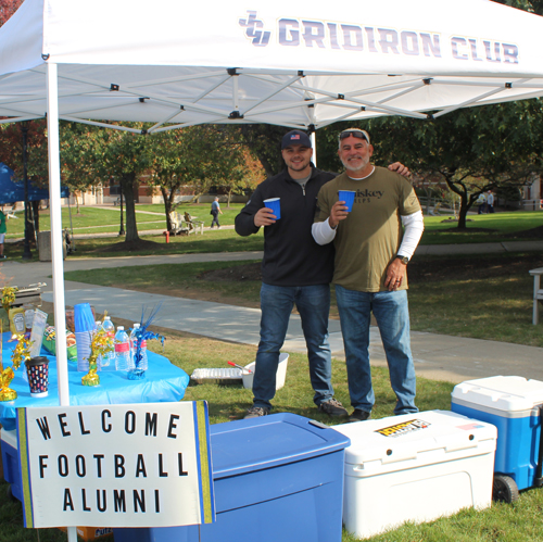 Tailgate at JCU Irish Game day