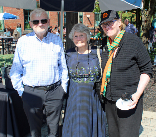 Gerry Quinn with Meg McGarry and Margaret Lynch