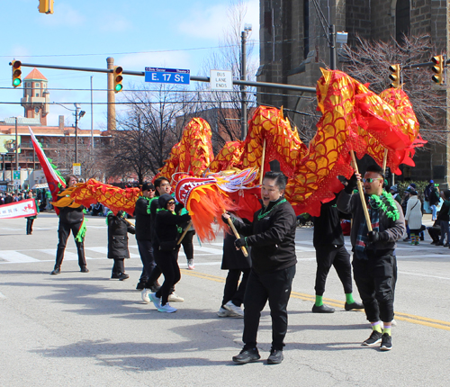 Cleveland Asian Festival at 2025 Cleveland St Patrick's Day Parade