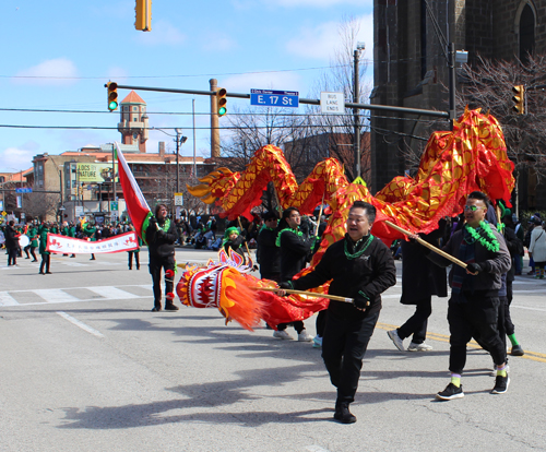 Cleveland Asian Festival at 2025 Cleveland St Patrick's Day Parade