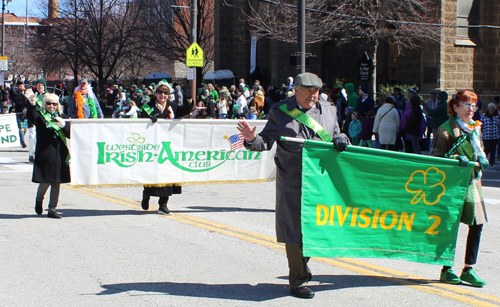 West Side Irish American Club at 2025 Cleveland St Patrick's Day Parade