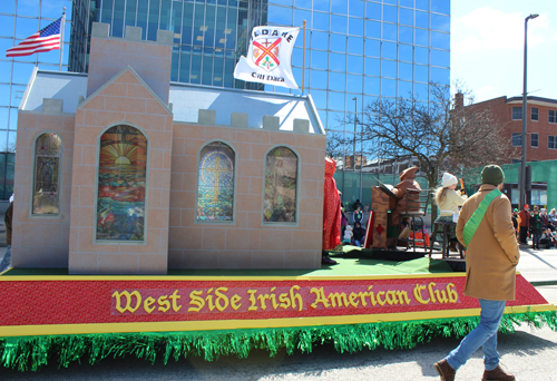 West Side Irish American Club at 2025 Cleveland St Patrick's Day Parade