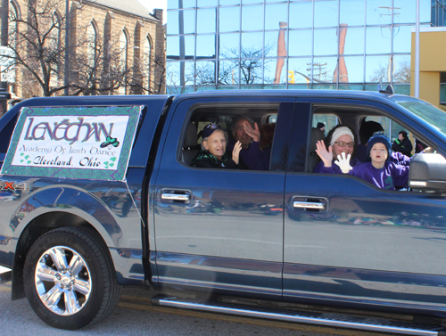 Leneghan Dancers at 2025 Cleveland St Patrick's Day Parade