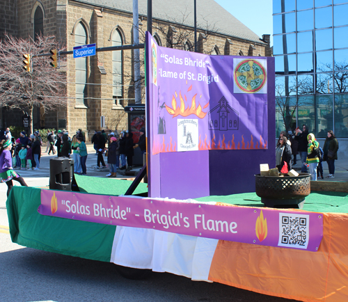 Leneghan Dancers at 2025 Cleveland St Patrick's Day Parade