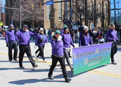 Leneghan Dancers at 2025 Cleveland St Patrick's Day Parade