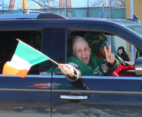 Joe Meissner at 2025 Cleveland St Patrick's Day Parade