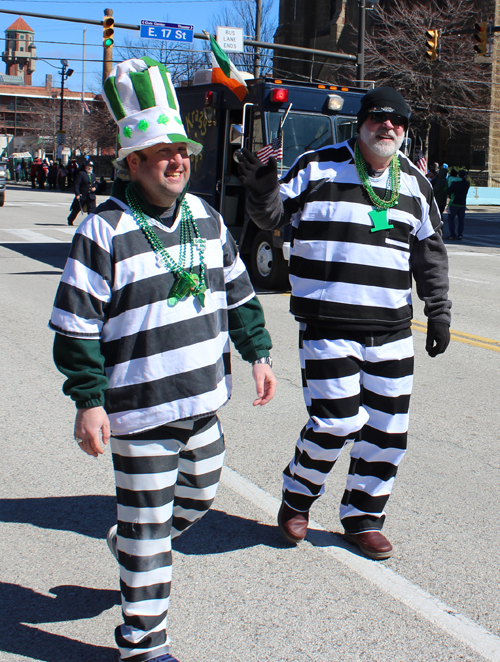 Krazy Kops at 2025 Cleveland St Patrick's Day Parade