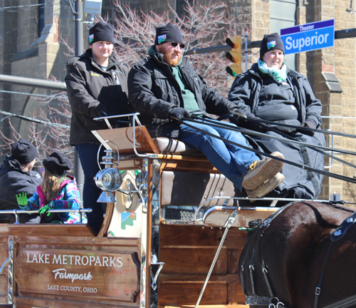 Lake Metroparks at 2025 Cleveland St Patrick's Day Parade