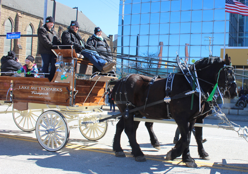 Lake Metroparks at 2025 Cleveland St Patrick's Day Parade