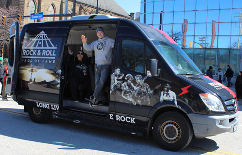 Rock Hall at 2025 Cleveland St Patrick's Day Parade