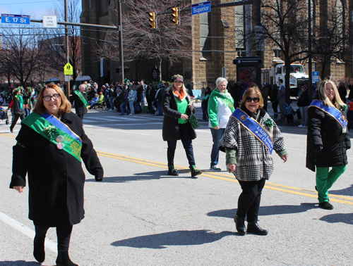 Irish American Club East Side at 2025 Cleveland St Patrick's Day Parade