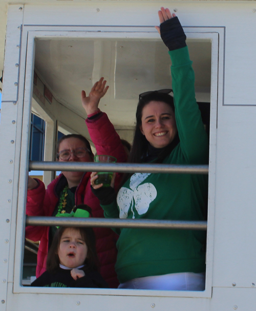 Irish American Club East Side at 2025 Cleveland St Patrick's Day Parade