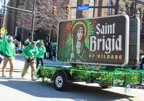 St Brigid at 2025 Cleveland St Patrick's Day Parade